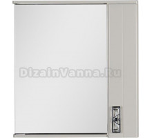 Зеркало-шкаф Aquanet Паллада 80 слоновая кость