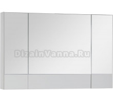 Зеркало-шкаф Aquanet Верона 100 белый