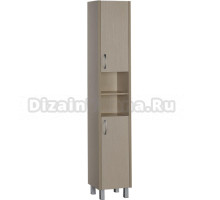 Шкаф-пенал Aquanet Донна светлый дуб