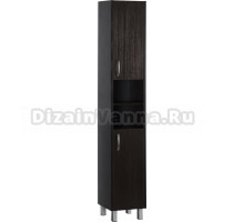 Шкаф-пенал Aquanet Донна венге