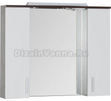 Зеркало-шкаф Aquanet Тиана 100 венге