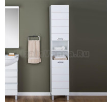 Шкаф-пенал Aquanet Доминика 35 белый