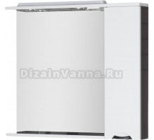 Зеркало-шкаф Aquanet Гретта 100 венге