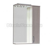 Зеркало-шкаф Aquanet Донна 60 беленый дуб