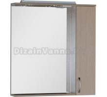 Зеркало-шкаф Aquanet Донна 80 светлый дуб