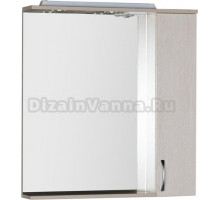 Зеркало-шкаф Aquanet Донна 80 беленый дуб