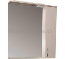 Зеркало-шкаф Aquanet Донна 90 беленый дуб