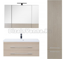Мебель для ванной Aquanet Нота 100 светлый дуб