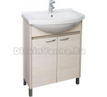 Тумба для комплекта Aquanet Донна 60 беленый дуб