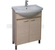 Тумба для комплекта Aquanet Донна 60 светлый дуб