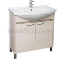 Тумба для комплекта Aquanet Донна 80 беленый дуб