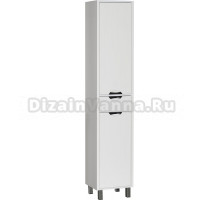 Шкаф-пенал Aquanet Гретта белый