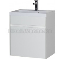 Тумба для комплекта Aquanet Латина 60 1 ящик белая