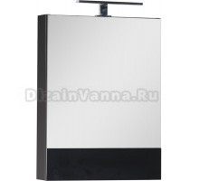 Зеркало-шкаф Aquanet Нота 50 камерино черный