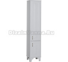 Шкаф-пенал Aquanet Валенса белый