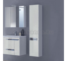 Шкаф-пенал Aquanet Тиволи белый