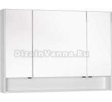 Зеркало-шкаф Aquanet Виго 120 белый