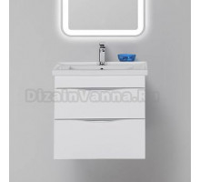 Тумба с раковиной Aquanet Эвора 80 белая
