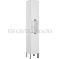 Шкаф-пенал Aquanet Адель белый