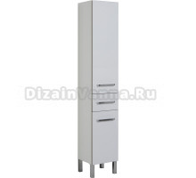 Шкаф-пенал Aquanet Сиена 35 R б/к напольный, белый