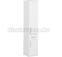 Шкаф-пенал Aquanet Денвер 36 R, белый глянец