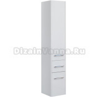 Шкаф-пенал Aquanet Августа 35 R, белый