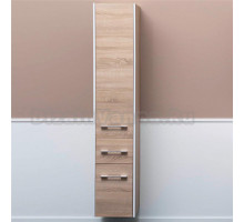 Шкаф-пенал Aquanet Августа 35 R, дуб сонома