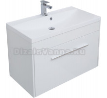 Тумба для комплекта Aquanet Августа 90 белая