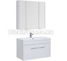 Мебель для ванной Aquanet Августа 100 белая