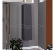 Шкаф-пенал Aquanet Алвита 35 серый антрацит