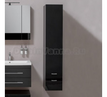 Шкаф-пенал Aquanet Верона 30 черный