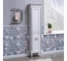 Шкаф-пенал Aquanet Селена 40 R, белый, серебро