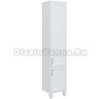 Шкаф-пенал Aquanet Валенса 40 New R, белый матовый