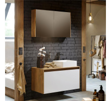 Мебель для ванной Aqwella 5 stars Mobi 100 дуб балтийский, белая