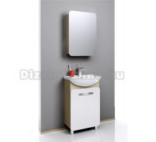 Мебель для ванной Aqwella Вега 55 дуб сонома