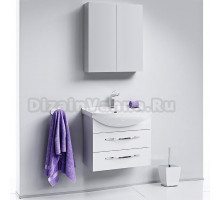 Мебель для ванной Aqwella Allegro 65 с 2 ящиками