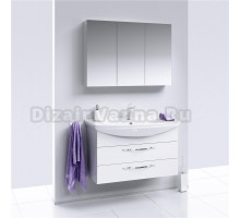 Мебель для ванной Aqwella Allegro 105 с 2 ящиками