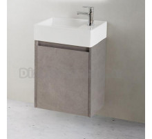 Тумба с раковиной BelBagno Kraft Mini 45 pietra grigio, правая