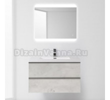 Мебель для ванной BelBagno Luce 100 stucco cemento leggero