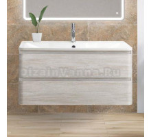Тумба с раковиной BelBagno Albano 90 rovere vintage bianco
