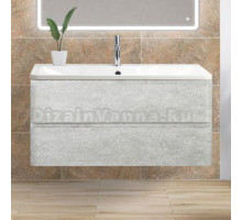 Тумба для комплекта BelBagno Albano 80 cemento verona grigio