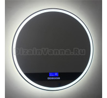 Зеркало BelBagno SPC-RNG-700-LED-TCH-RAD с bluetooth, термометром и радио