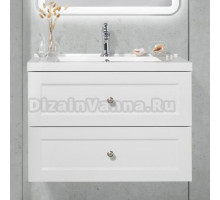 Тумба с раковиной BelBagno Dublin 85 bianco lucido