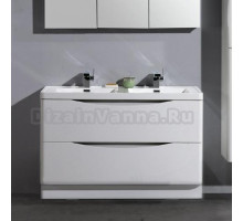 Тумба с раковиной BelBagno Ancona-N 120 bianco lucido напольная