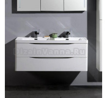 Тумба с раковиной BelBagno Ancona-N 120 bianco lucido подвесная