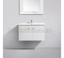 Тумба с раковиной BelBagno Atria 83 bianco lucido