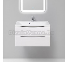 Тумба с раковиной BelBagno Marino 80 bianco opaco