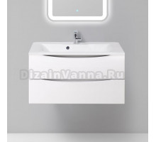 Тумба для комплекта BelBagno Marino 90 bianco lucido, подвесная