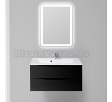 Мебель для ванной BelBagno Marino 90 nero lucido