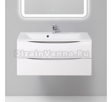 Тумба с раковиной BelBagno Marino 100 bianco lucido